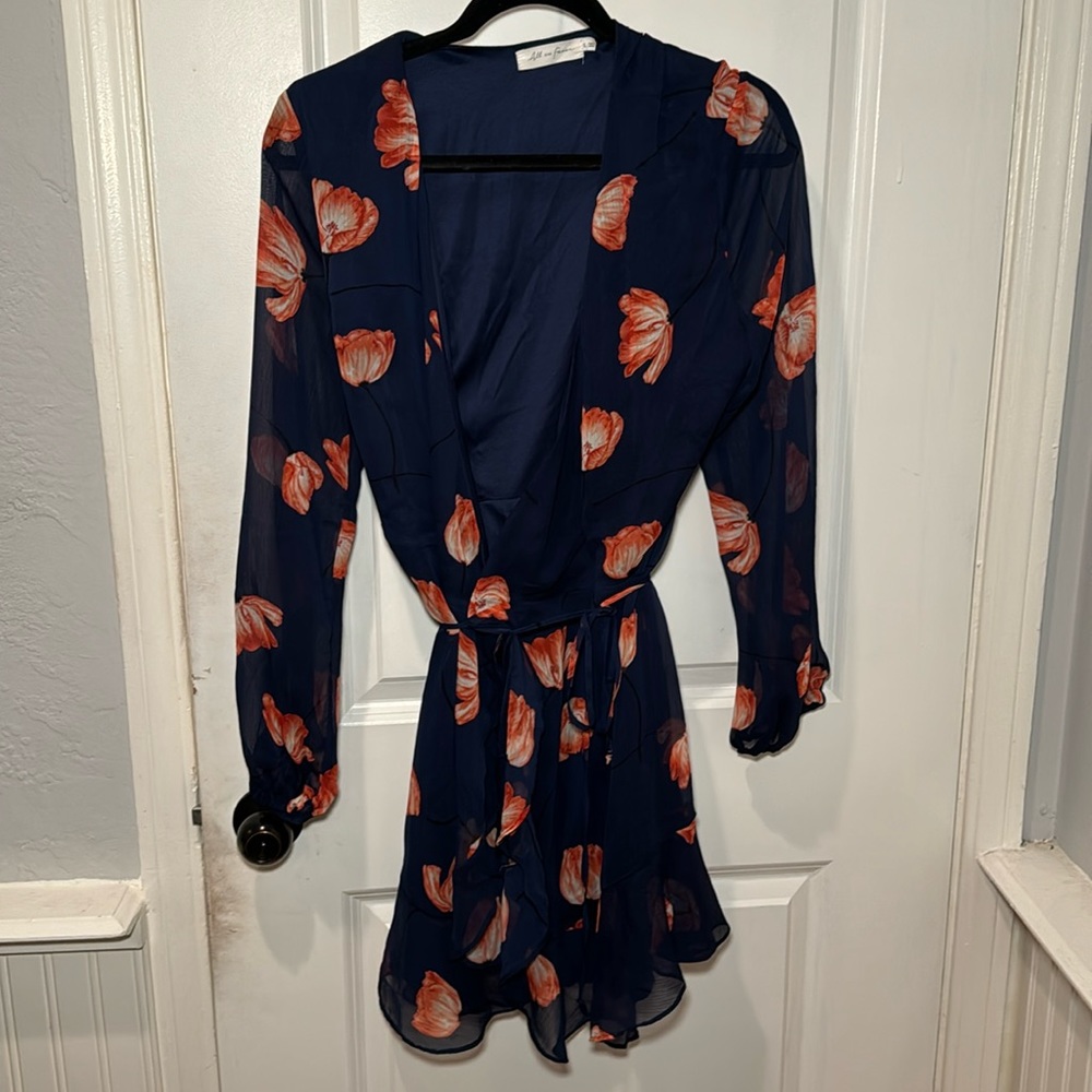 Wrap around dress